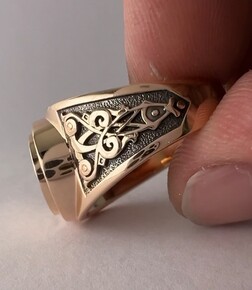 Перстень с крутящимся символом вечности. - изображение 2