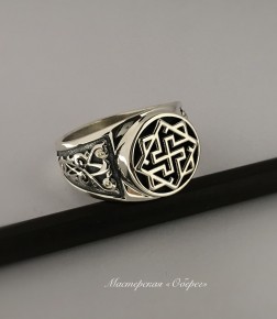 Перстень «Валькирия» из серебра - изображение 1