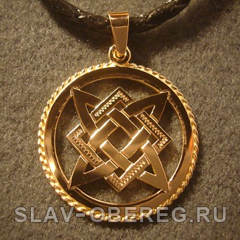 Звезда Руси в Круге из золота - изображение 1
